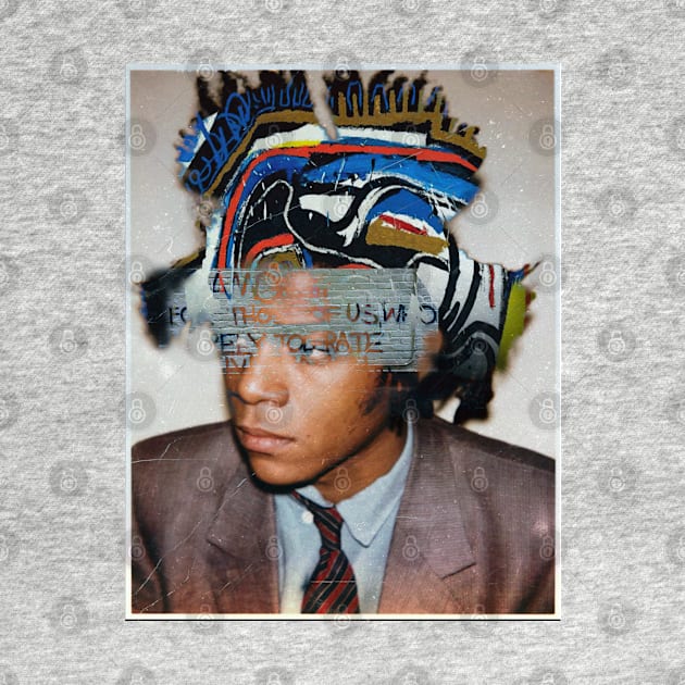 Basquiat Portrait by Allissweell